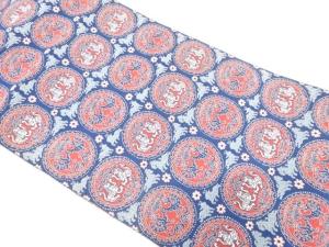 正倉院模様織り出し　名古屋帯